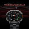 Titanium Strap for Samsung Galaxy Watch Ultra 47mm Smartwatch Lightweight Band Bracelet for Galaxy Watch 8 Ultra Belt Wristband