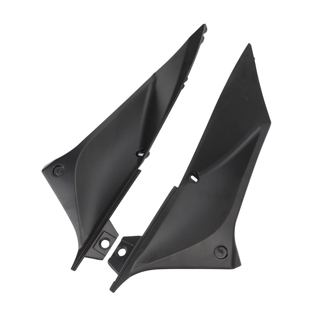 1 pereche capac tub conductă de aer pentru motocicletă Inserție carenă laterală rezervor negru panou capac pentru YZF R1