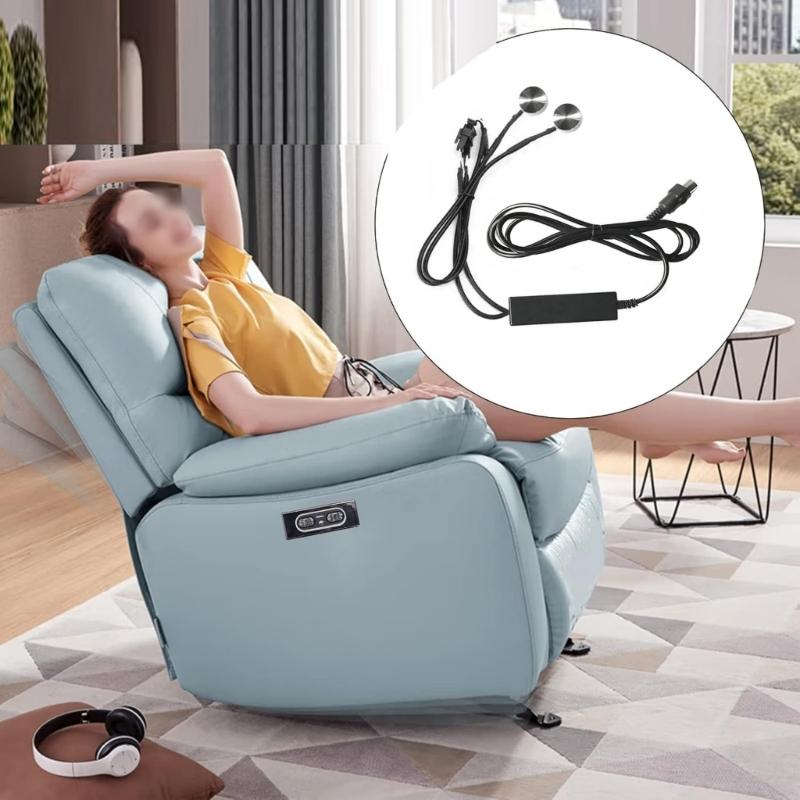 Replacement Touch Sensors Control Box Set For Lift Chairs Electric Recliners Portable 5 Pin Controllers Daily Use