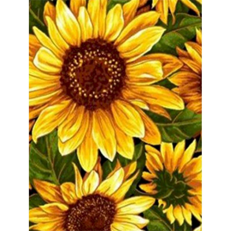 Full Round Diamond Painting Flowers 5D DIY Diamond Embroidery Kits Mosaic Cross Stitch Pattern Home Decor