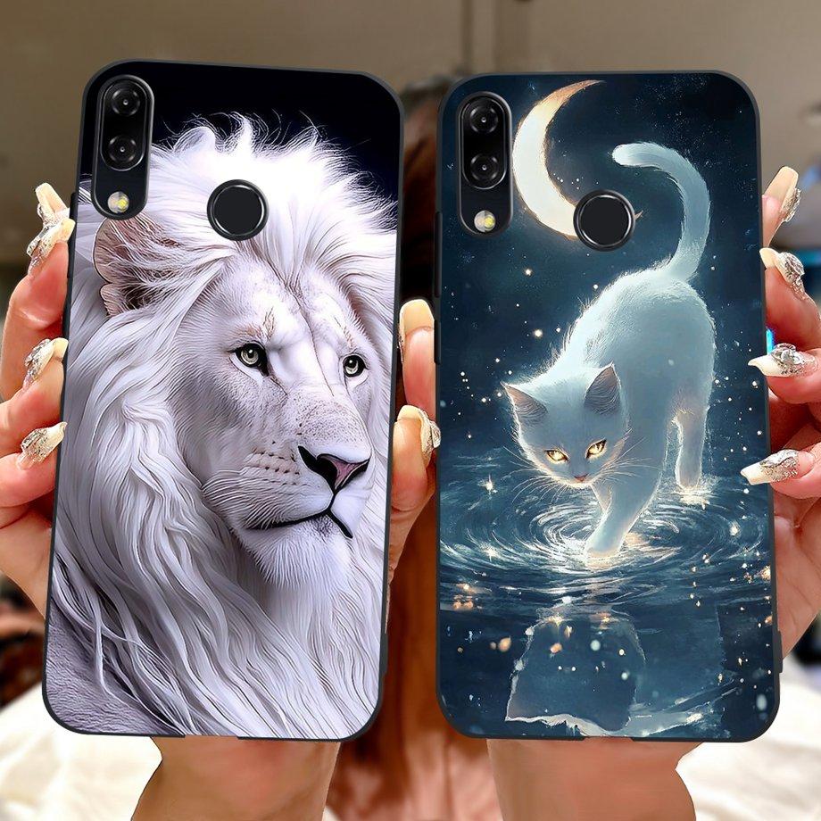 Dragon Koi Fish Landscape Phone Case For ASUS ZE620KL ZE520KL ZS590KS ZB601KL ZB602KL Cover Soft TPU Cartoon Capa ZENFONE 8 5 3