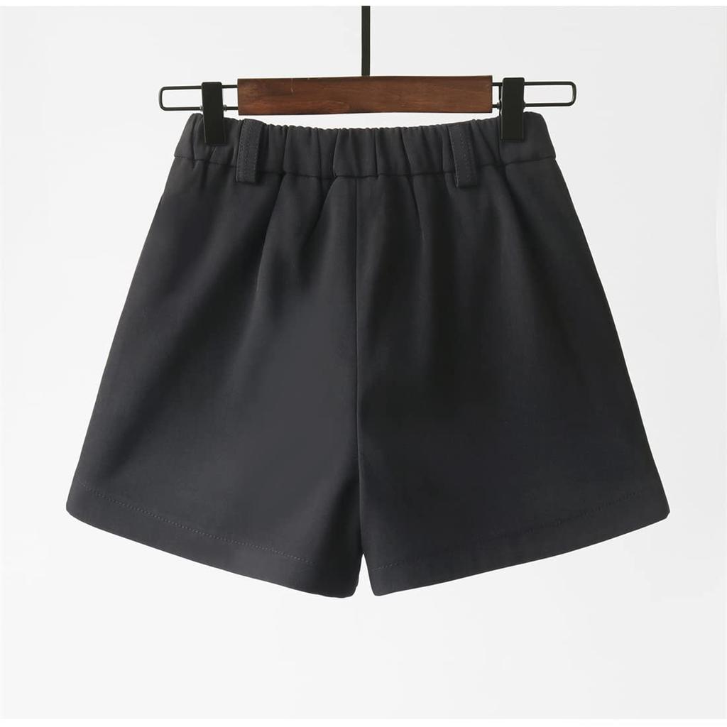 [YUANYUAN] Women's Shorts, Mini Shorts, Summer Mini Shorts, Shorts, Bottoms, Suit Pants, Wide Pants, Easy Pants, Straight Leg, Cute, Cool, Casual, Sim