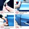 Car Rubber Door Sealing Strips Protector Car Door Edge Anti-Scratch Protector Car Door Stickers Anti-collision Decorative Strip