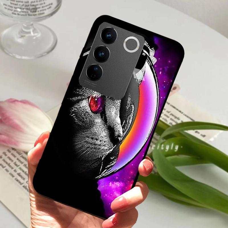 For Vivo V2230 V27 Pro 5G Case Popular Animal Cool Soft Back Protective Cover For Vivo V2237 V27e VivoV27 V 27 E Phone Bag Case