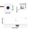 Without Key File Drawer Lock Fingerprint Cabinet Lock With Fast Biometrics Recognition Portable for Home and Office