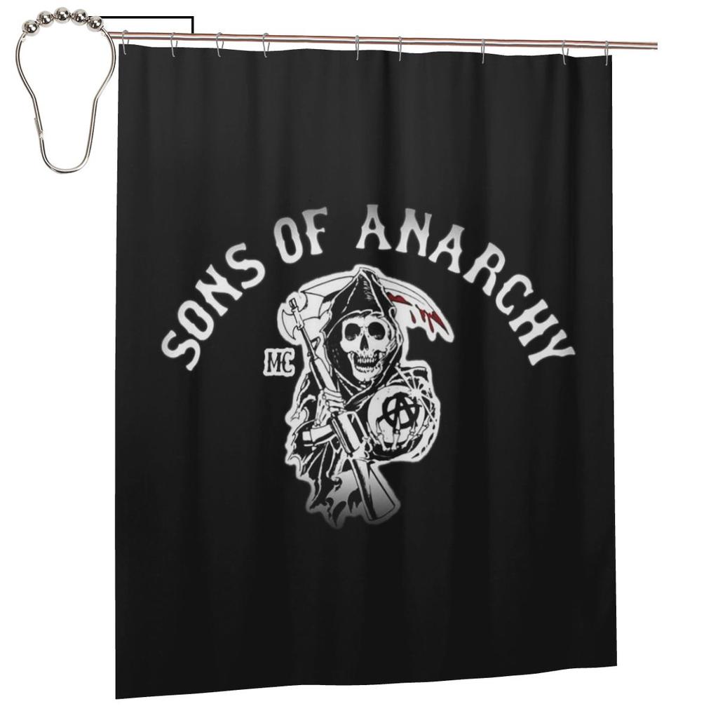 Sons Of Anarchy Samcro Whiskey Shower Curtain Bathroom Polyester Waterproof Bath Curtains With Hooks