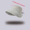 1Pc Women's Wide-Brim Bucket Sun Hat - Plaid Print Fisherman Hat, Suitable for Travel, Beach, Hiking - Wide-Brim Outdoor Sun Hat
