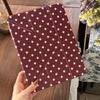 Custodia Buckle per iPad Pro 2021 - Pois a sei colori con design a cuoricini femminili
