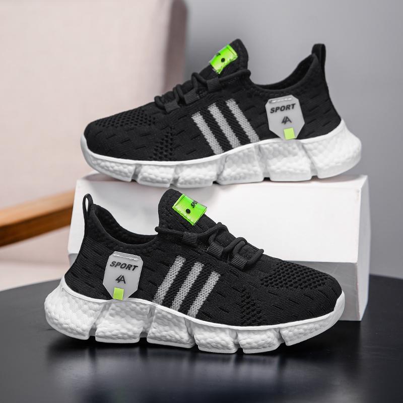 28-39 Dětské nadměrné velikosti Lehké Jednoduché Stylové Prodyšné Síťované Ležérní Sportovní Obuv Běžecká Obuv