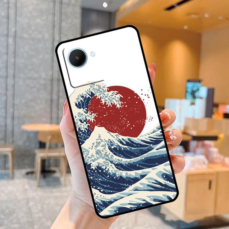 The Great Wave Off Kanagawa For Realme GT7 Pro GT6 10 11 12 13 14 15 Pro Plus C55 C71 C75 C67 C63 C61 C53 C35 C65 Case