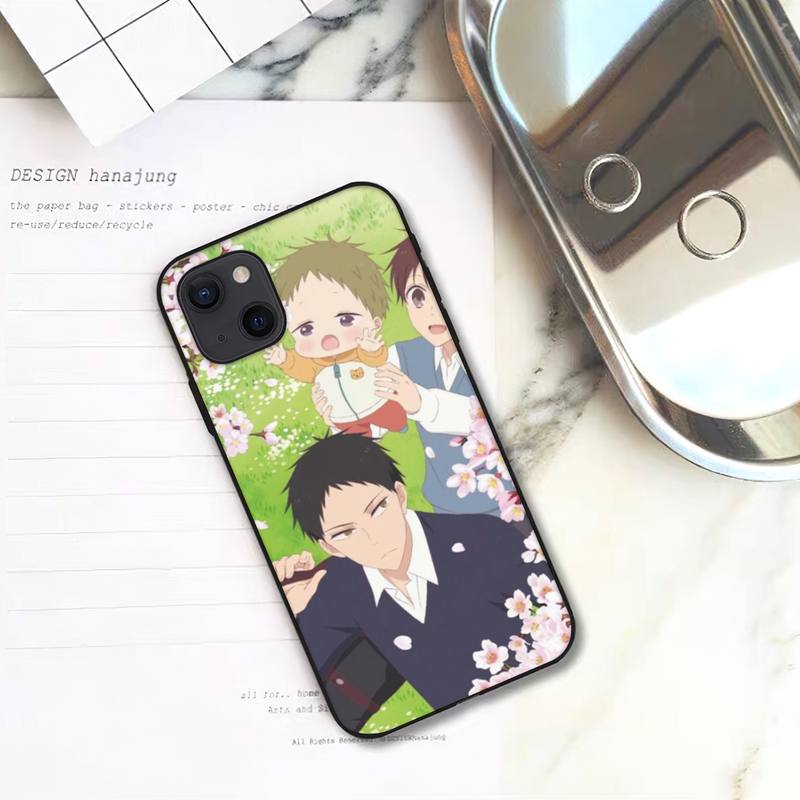 School Babysitters Anime  Phone Case For iPhone 11 12 Mini 13 14 Pro XS Max X 8 7 6s Plus 5 SE XR Shell