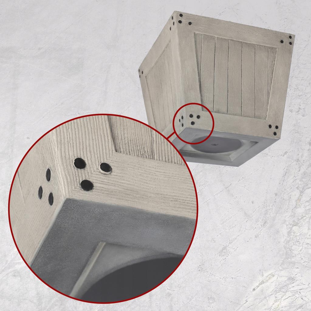 KADAX Doniczka Donica Osłonka Na Balkon Taras 