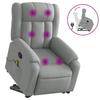 VidaXL Reclining Massage Armchair, Relaxation Chair with Backrest, Seat with Armrests, TV Armchair for Living Room 3205328