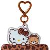 Sanrio Hello Kitty Trading Card Holder, Leopard Brown (Enjoy Idol) Japan NEW