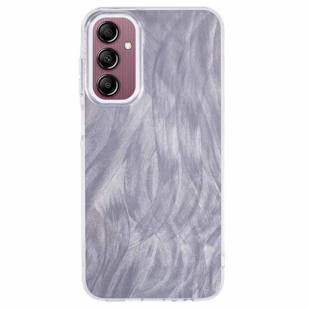 YX Series For Samsung Galaxy A14 4G/5G Case TPU Electroplating IMD Anti-Scratch Phone Cover