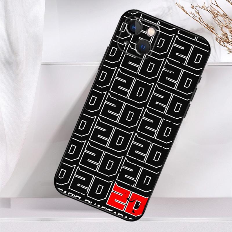 Fabio Quartararo 20 Phone Case For iPhone 16 15 14 12 11 13 Pro Max 7 8 Plus X XR XS Max 13 12 Mini Cover