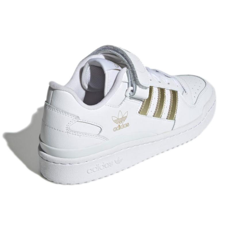 Adidas Women's Forum Low 'White Gold Metallic' Women's Sneakers H05108