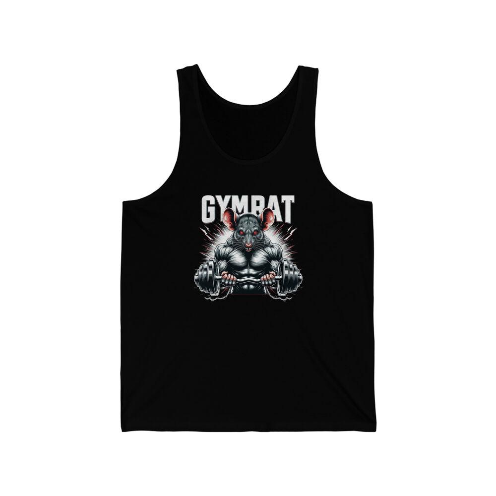 

Gym Rat T-Shirt Unisex Jersey Tank 2XL