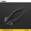 Carbon Fiber Headlight Eyebrow Eyelids For BMW Z4 2009 - 2012 E89 Fiber glass primer matte black front decorative sticker 2pcs