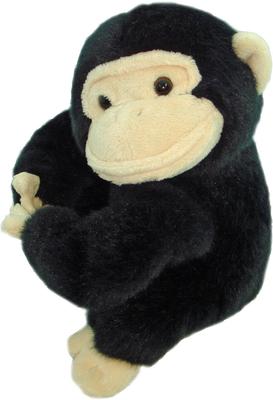 Abraço Macaco Chimpanzé Brinquedo de Pelúcia 16cm