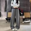 Women's Colorblock Side Stripe High-Waist Wide Leg Sweatpants - Spring/Autumn 2026
