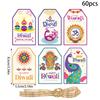 Diwali Festival Paper Decor Supplies Hang Tags For Party Venue Setup Pieces 60
