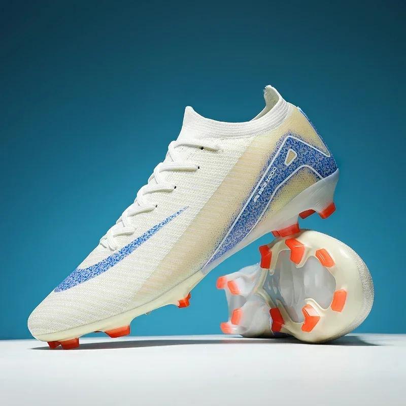 New Men Football Boots Unisex Soccer Shoes Ultralight Breathable Match Drop Shipping Indoor Futsal Professional Training Light