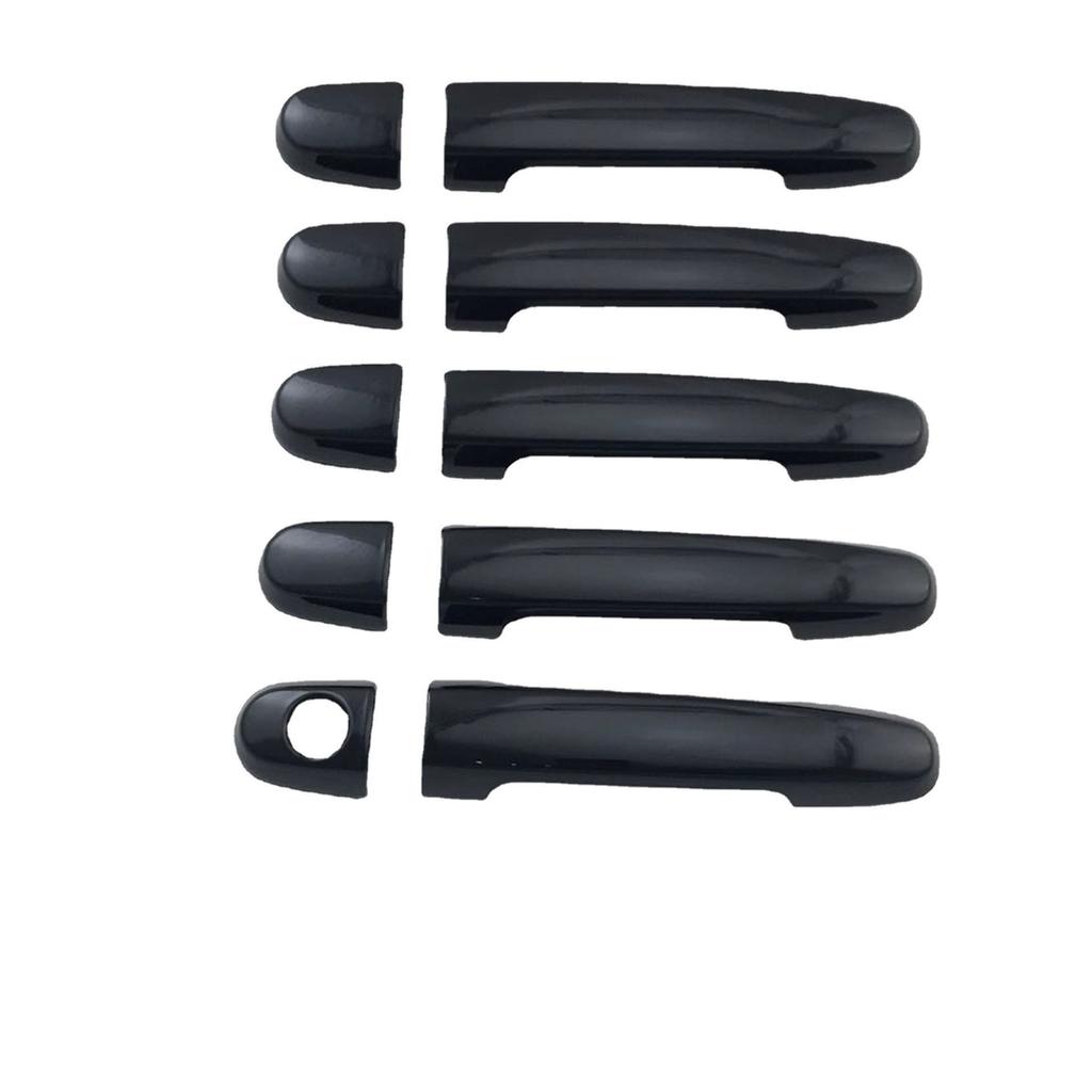 Glossy Black Door Handle Cover Trim for Toyota RAV4 2001 2013 4 or 5