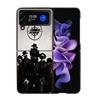 K-KPOP A-ATEEZ Coque Case For Samsung Galaxy Z Flip 7 6 Flip4 Flip5 Zflip3 Black Hard PC Phone Shell Protective Cover