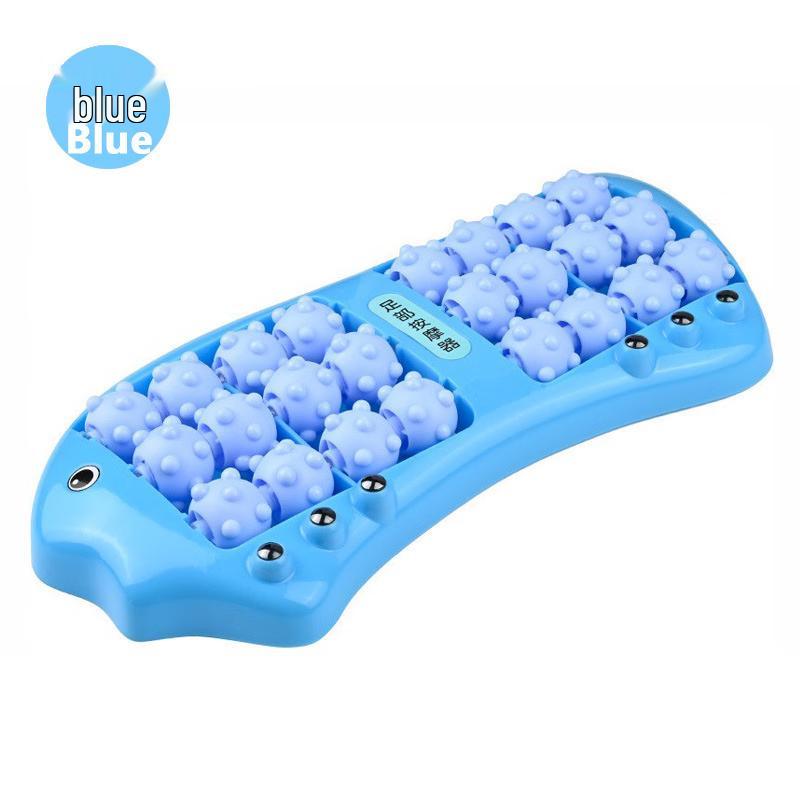 Fish-Shaped Acupoint Magnetic Roller Foot Massager