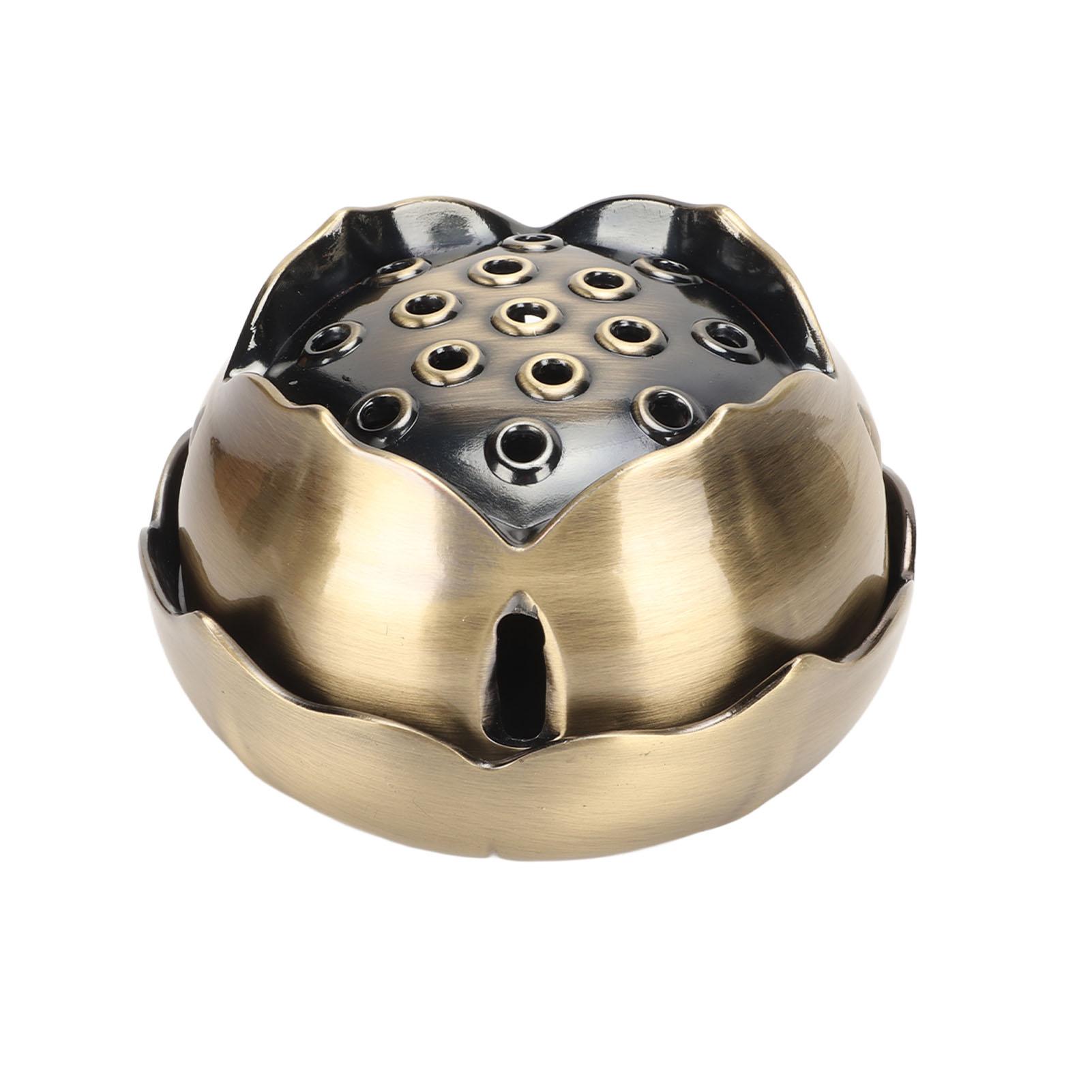 

Курильница для благовоний антикварная изысканная металлическая курильница держатель для благовоний украшения подарков