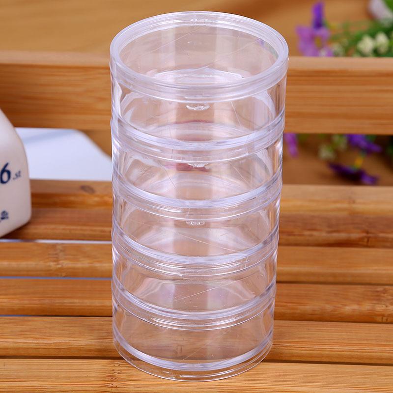 Large Size 2 Size 5 Conjoined Round Bracelet Skin Care Cosmetics Trial Empty Bottle Sub-package Box