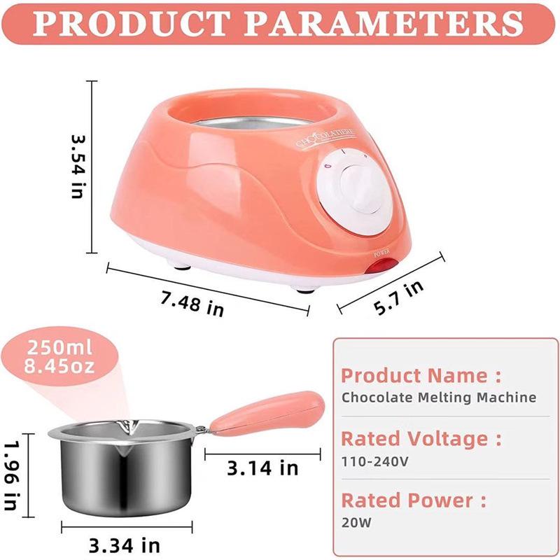 Electric Melting Pot for Chocolate & Soap Crafting - Essential Oil & Butter Heater