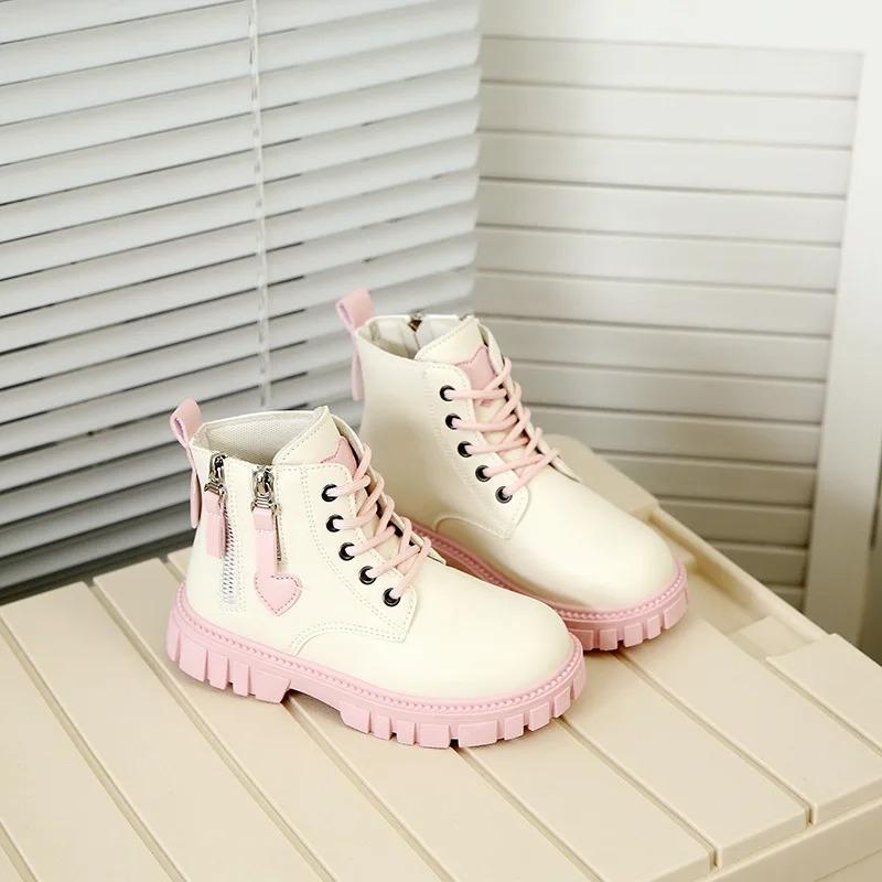 Children Boots Girls Fashion Autumn Winter Casual Comfortable Short Boots Warm Kids Versatile Anti Slip Boots