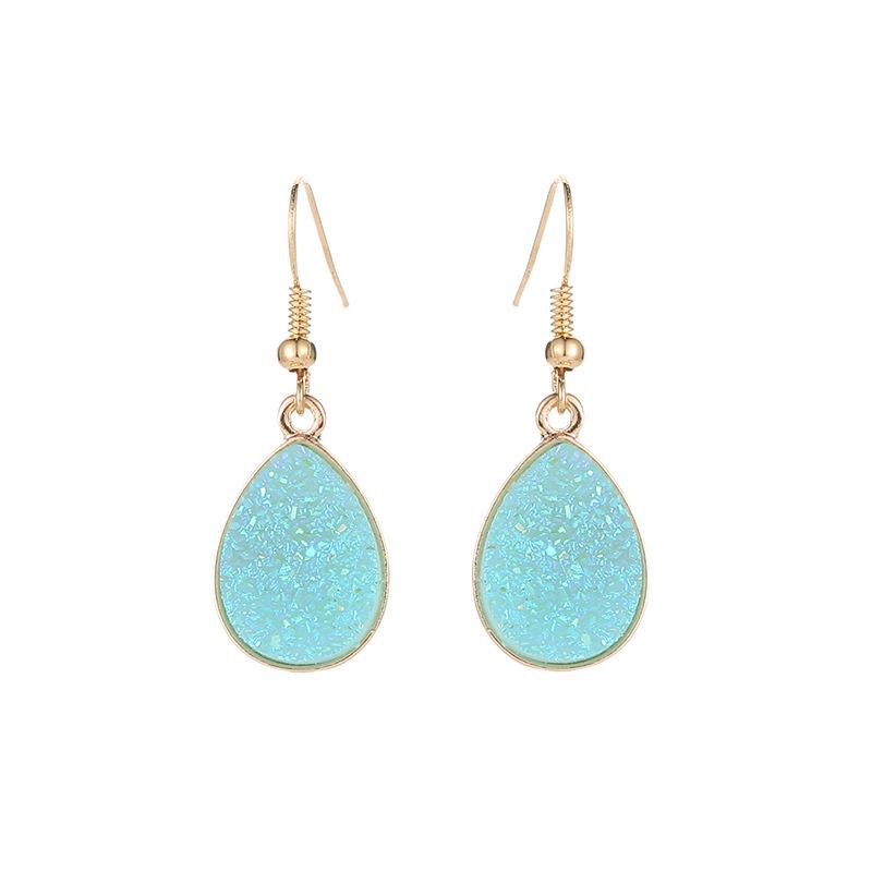 Boucles d'oreilles élégantes en zircon: Design de moulin à vent en diamants colorés pour femmes