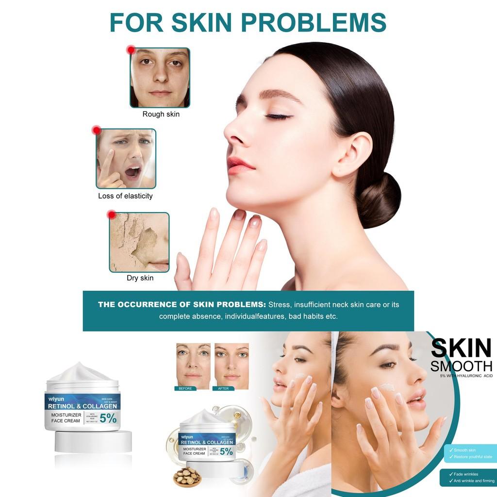 Wiyun Retinol Skin Care Cream Luxurious Deep Hydration Firming And Formula Brightening