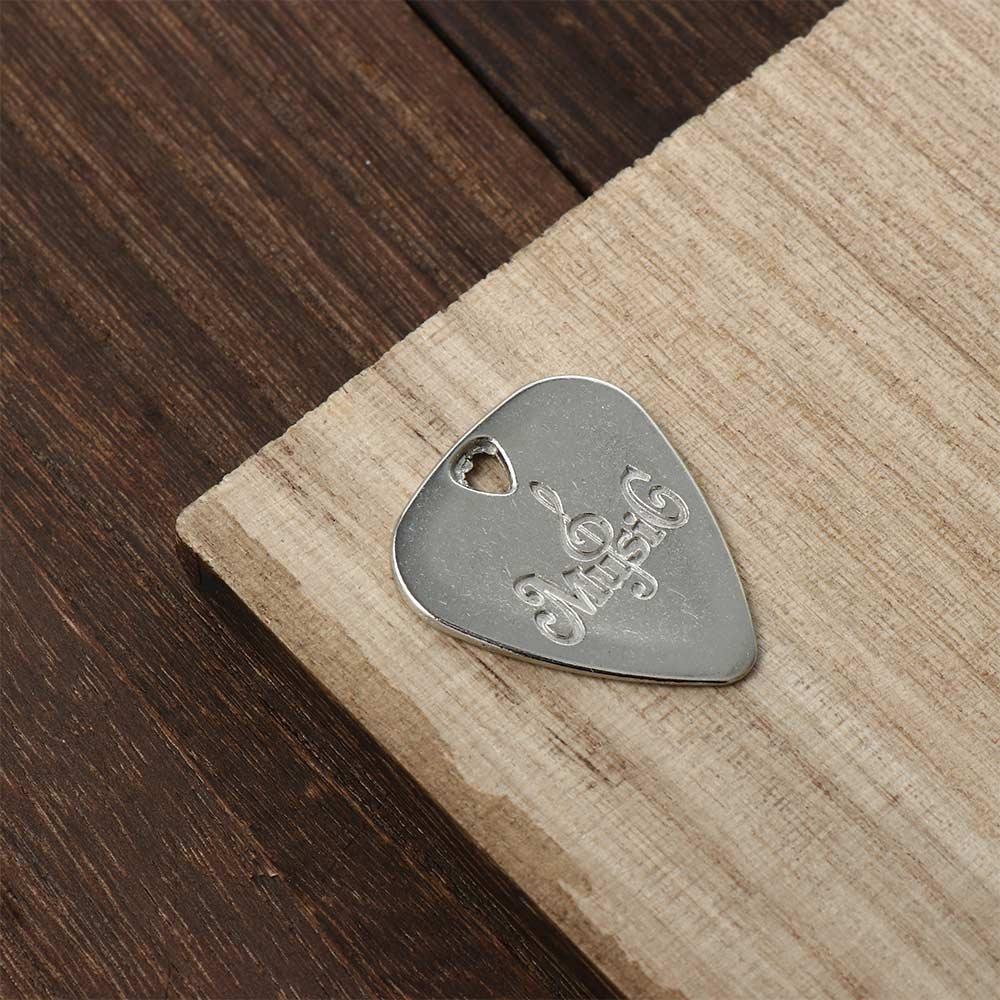 Zinc Zinc Zinc Alloy Guitar Parts and Accessories Plectrum Zinc Zinc Zinc Alloy Pick Guitar Pick Metal Guitar Pick