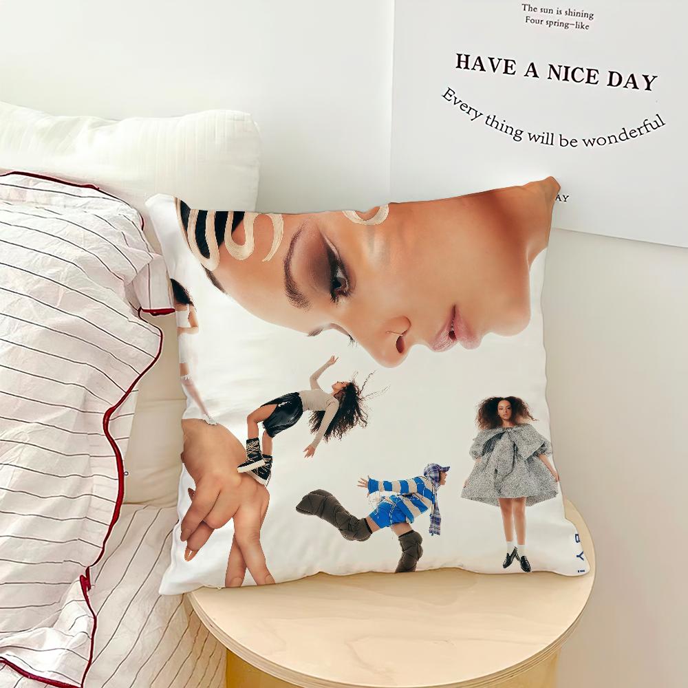 Singer Music JADE THATS SHOWBIZ BABY cushion cover Pillow Case Square Cushion Room Bedroom Headboard Sofa Backrest Nap Time