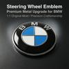 1 Stück Auto Lenkrad Aufkleber Dekoration Logo Plakette für BMW E46 E39 E90 E60 E36 F30 F10 E34 E30 F20 E92 M3 M4 M5 X5 X6