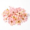 30/50Pcs Artificial Flowers Heads 4cm Silk Fake Flowers for Home Dceor Wedding Bride Decoration Craft Wreath Gifts Accessories