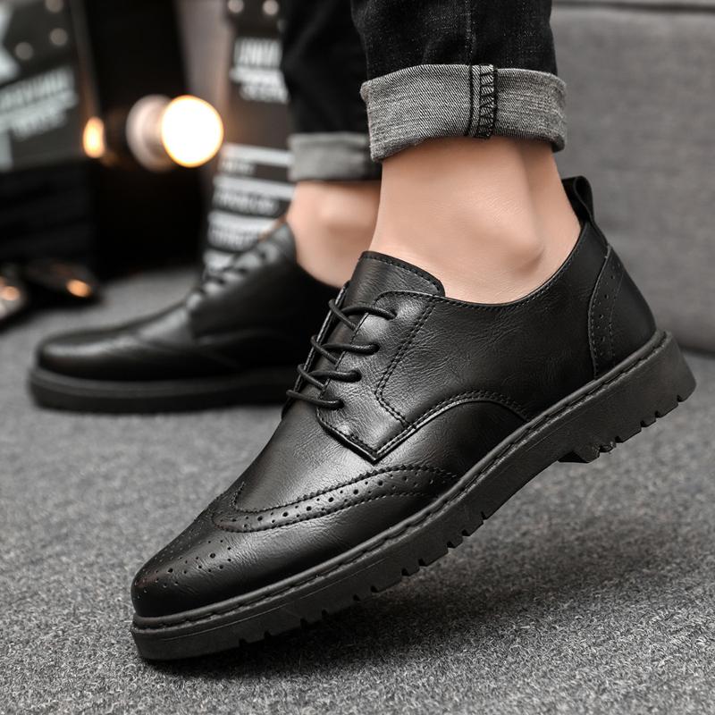 New Men's Oxford Luxury Casual Fashion Breathable Formal Classic Business Leather Shoes Fashion Casual Shoes