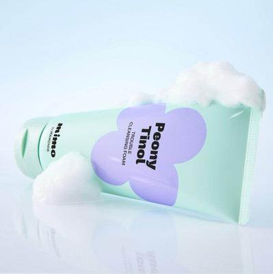 Mimo by - Peony Tinol Trouble Reinigungsschaum 120ml / Nährend, Feuchtigkeitsspendend, Koreanische Kosmetik, Kbeauty
