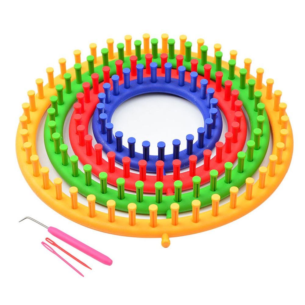 Round Stitching Knitting Machine  Weaving Scarf Sweater Hat Shawl