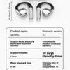 Intelligens képernyő, nyitott fülű LCD-kijelző Zajszűrő fejhallgató OWS Sports Bluetooth Headset