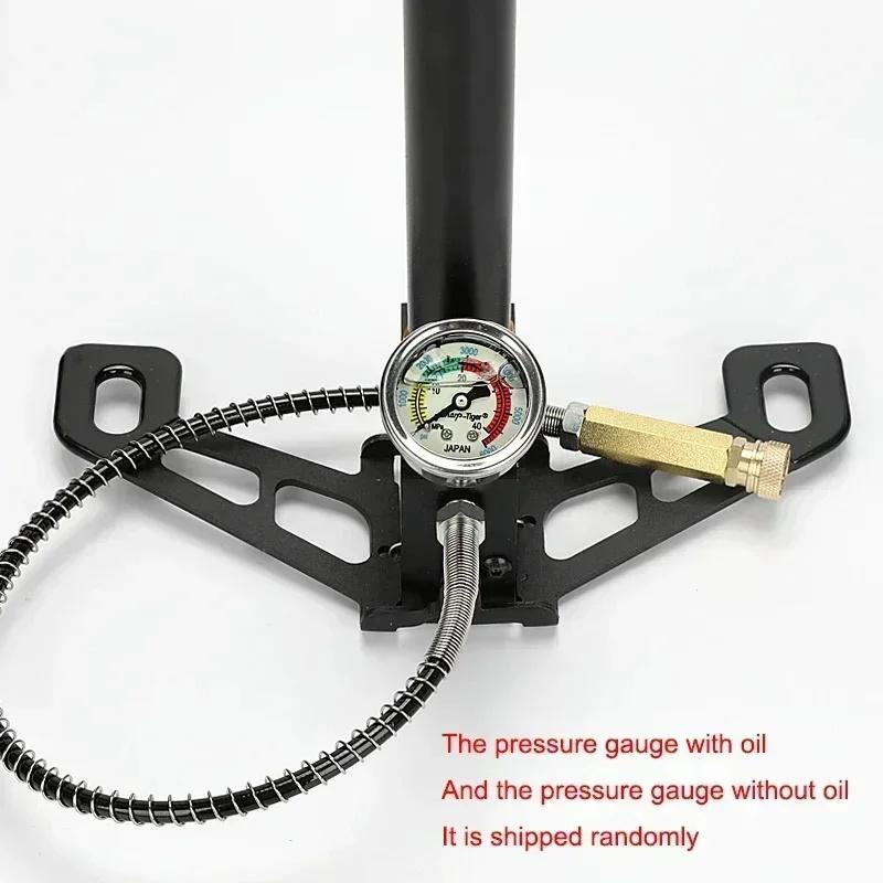 300bar 4 Stage High Pressure Air PCP Pump For Pcp Hunting 30mpa 4500psi Car Bicycle Refilling PCP Compressor