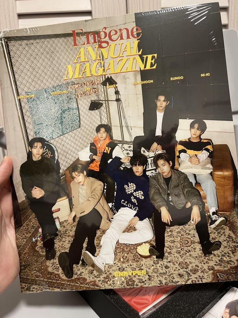 [USED] ENHYPEN ENGINE membership kit 2nd term/with penlight