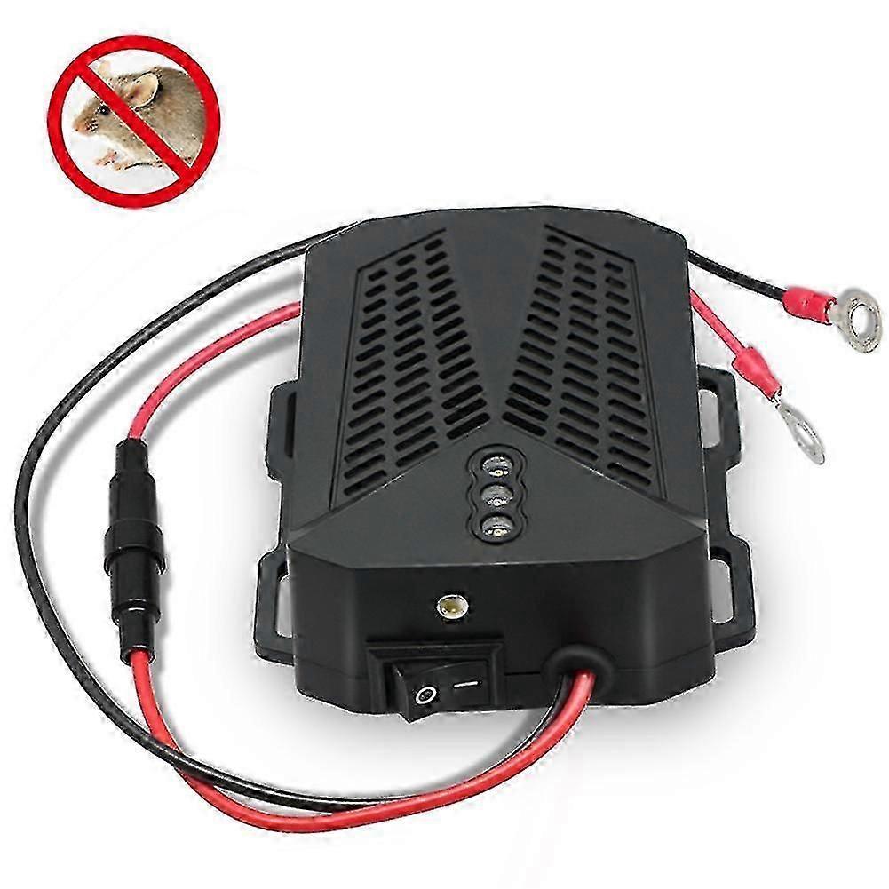 12v Car Rat Rodent Ultrasonic Repellent Marten Shock Vehicle Chases Mice Moles