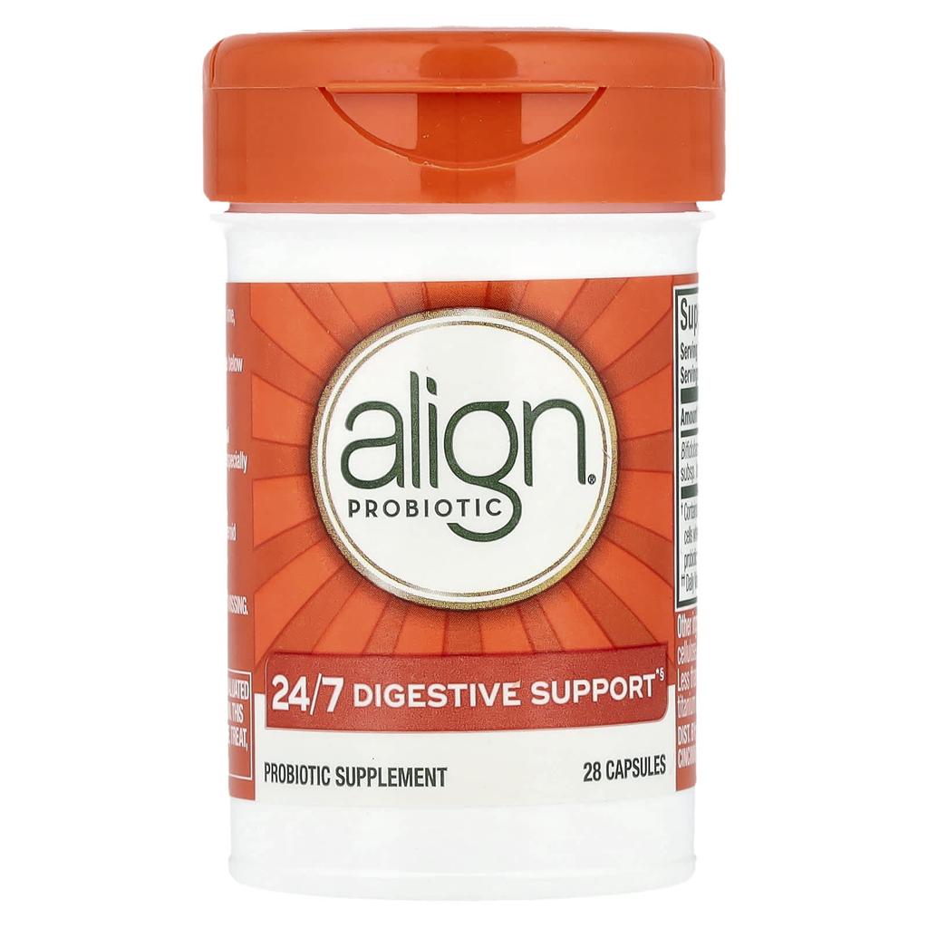 24/7 Digestive Support, Probiotic Supplement, 28 Capsules