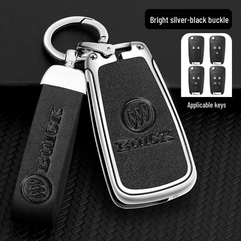 Buick Metal Key Cover for Regal, LaCrosse, Envision, GL8, and Yinglang GT.