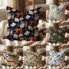 Tropical Tiger Pattern Cushion Cover Multi-Scene Pillow Cover for Home & Car - Reversible, Soft & Durable for Daily Use